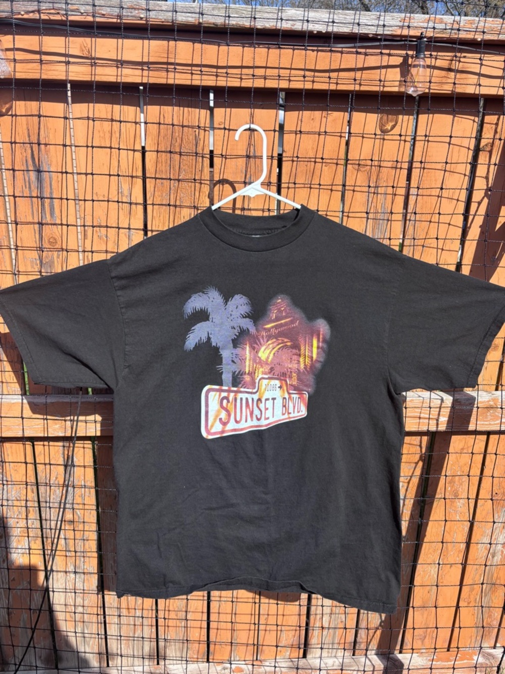 Tultex with Sunset Blvd Neon Design